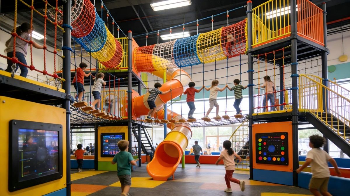 What is an Indoor Playground? (2) ¿Qué es un patio de juegos interior? (2)