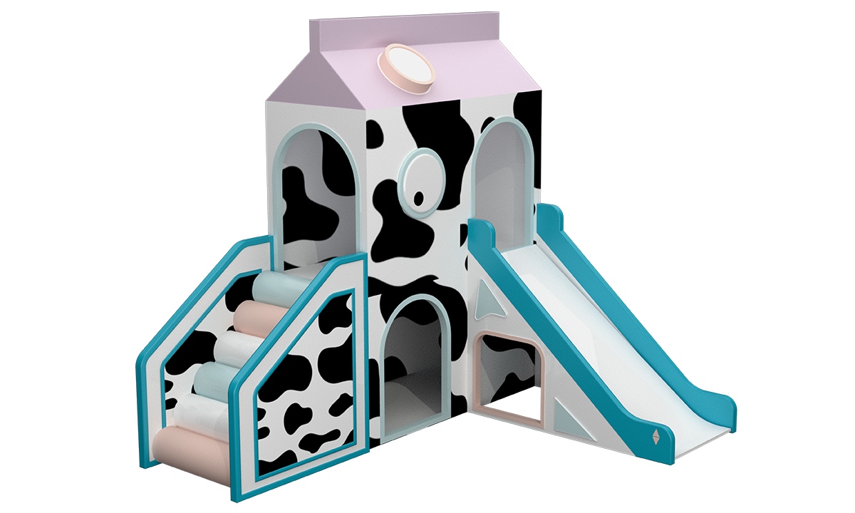 27. Indoor Soft Play Slide Equipment (1) 27. Equipo de toboganes de juego suave para interiores (1)