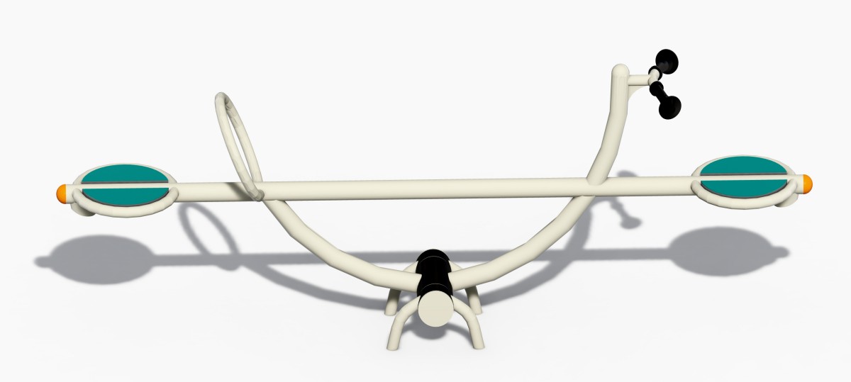 10.Metal seesaws (2) 10.Balancines metálicos (2)