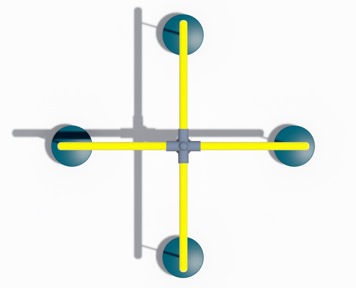 outdoor playground swing for kids 5 columpio para varias personas en el patio de juegos al aire libre (5)