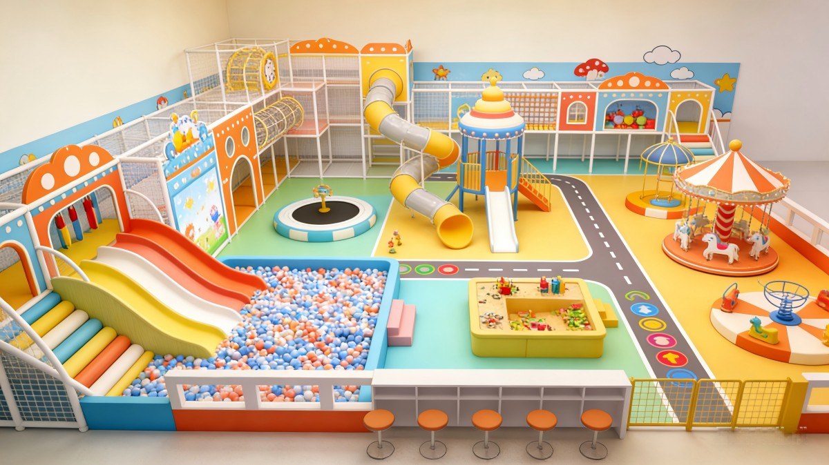 What is an Indoor Playground? (5) ¿Qué es un patio de juegos interior? (5)