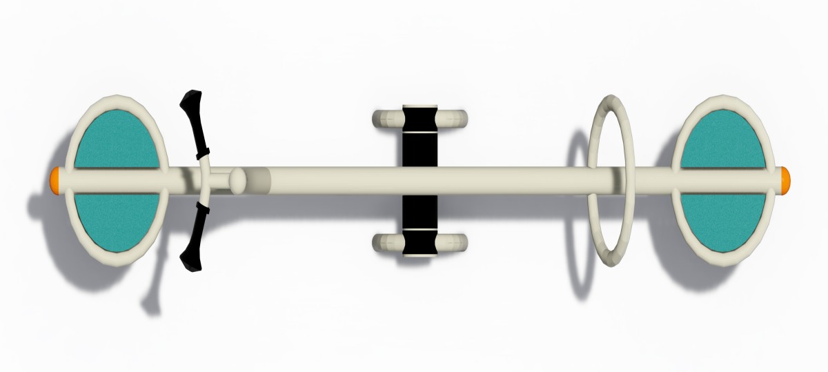 10.Metal seesaws (4) 10.Balancines metálicos (4)