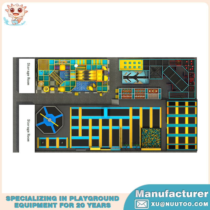 Proveedores de equipos para parques de trampolines Premier NU-BC013 