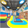 Juego de entrenamiento para carreras de obstáculos en interiores Soft Play