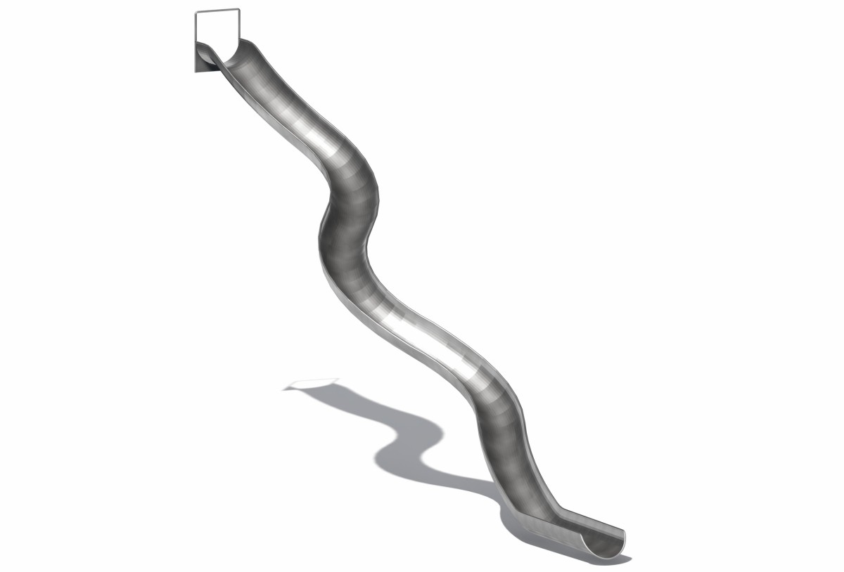 11.Toboganes de tubo de acero inoxidable (5)