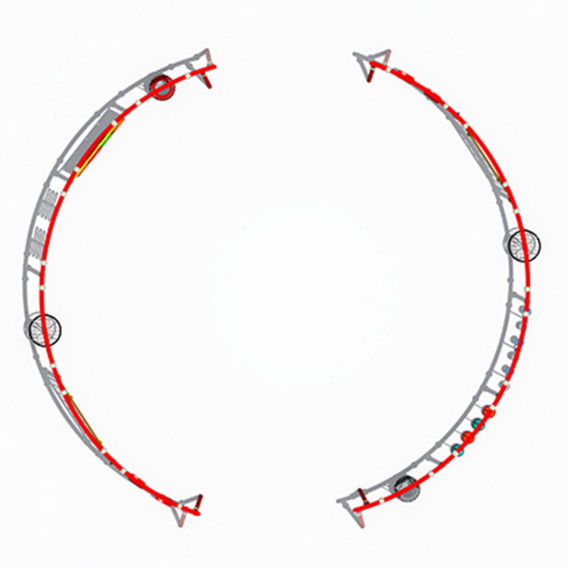 Columpio para niños al aire libre con diseño seguro, ideal para el tiempo de juego seguro de los niños