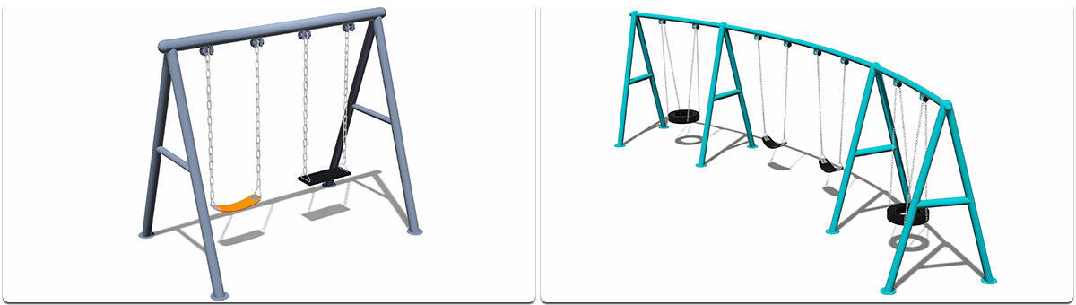 columpio asequible para juegos al aire libre (4)