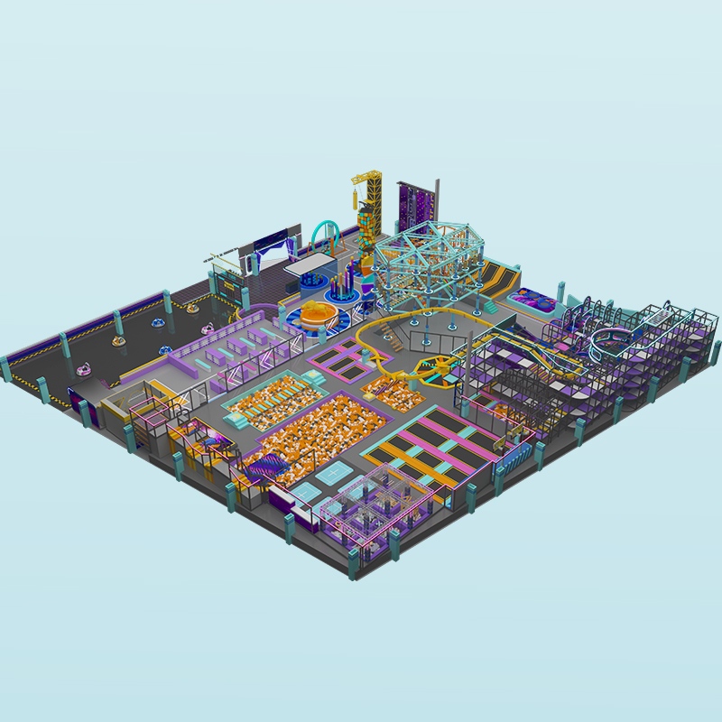 Construcción de parques deportivos personalizados y sistema de áreas de juegos infantiles