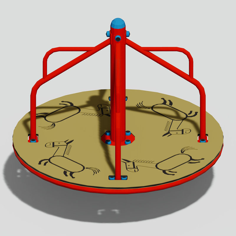Ronda de juegos para niños para todo clima - Vibrante y duradero 