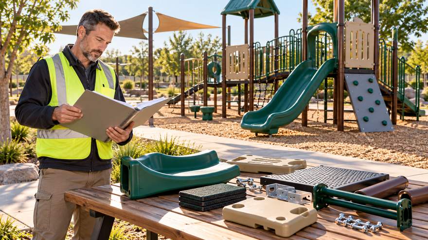 Concepto de presupuesto de mantenimiento de parques infantiles