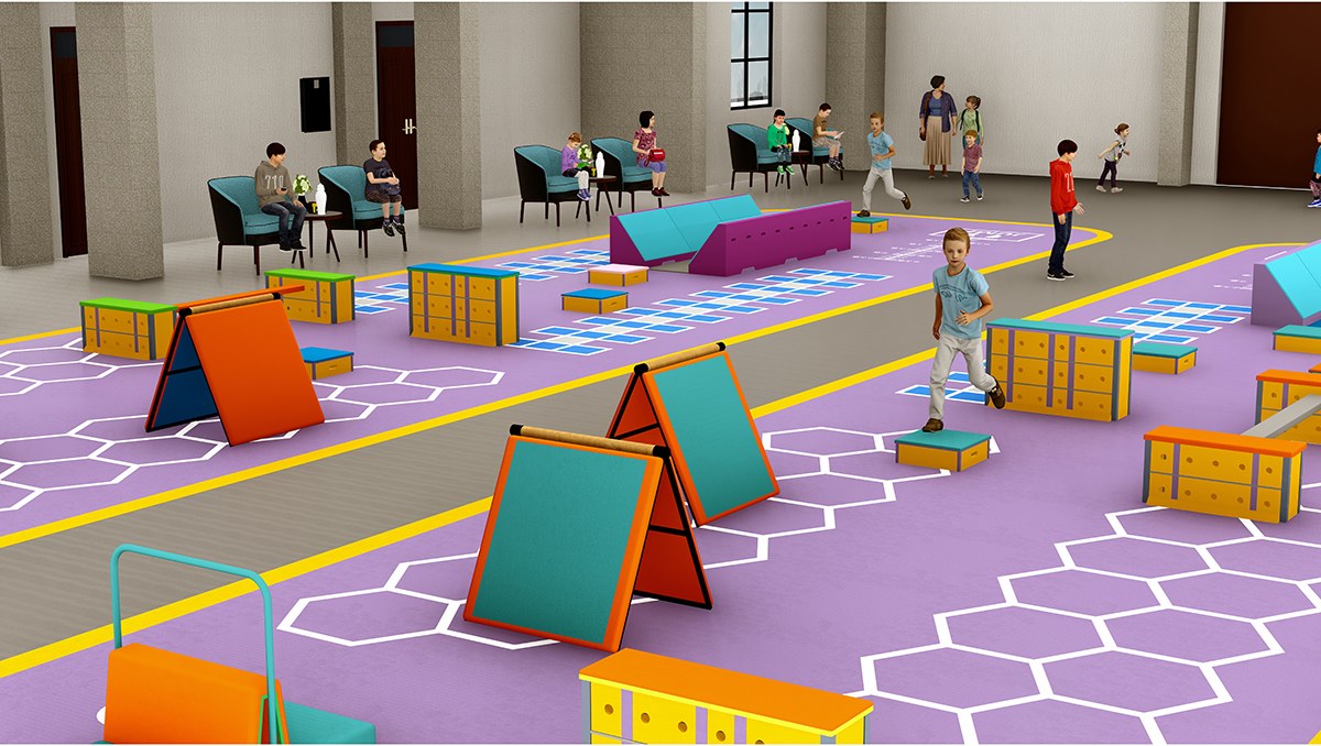 4. Entrenamiento en carrera de obst&aacute;culos cubierta para ni&ntilde;os (6)