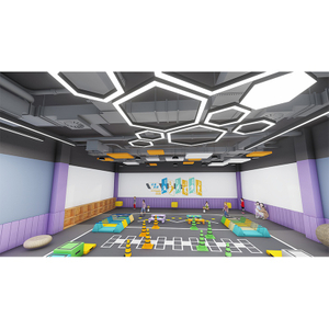 Equipo de entrenamiento para carreras de obstáculos a medida para parques infantiles interiores