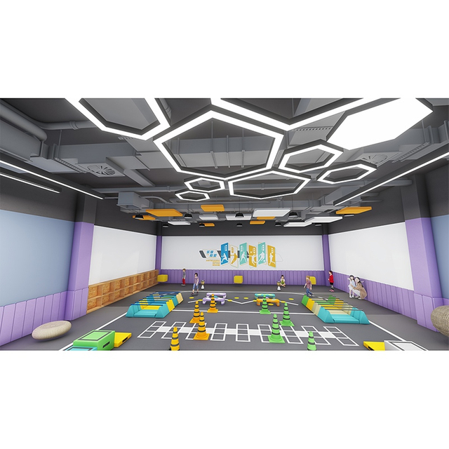 Equipo de entrenamiento para carreras de obstáculos a medida para parques infantiles interiores