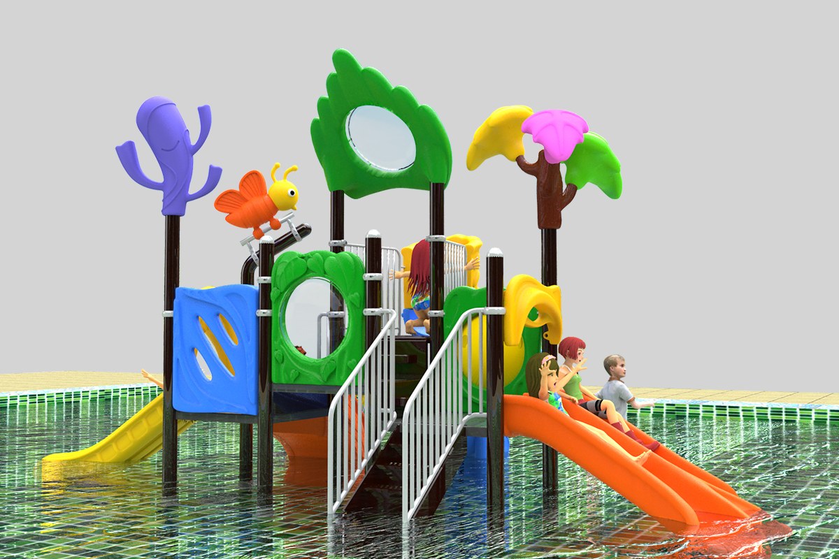 Fabricante de tobogán de agua de juego comercial (3)