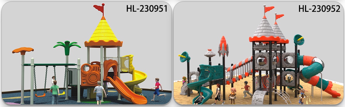 Spiral Slides para parques infantiles al aire libre (2)