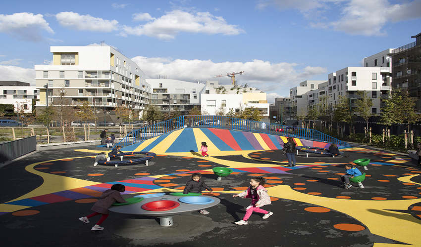 Parque comunitario Chausson's Garden, Francia (4) _Dopy