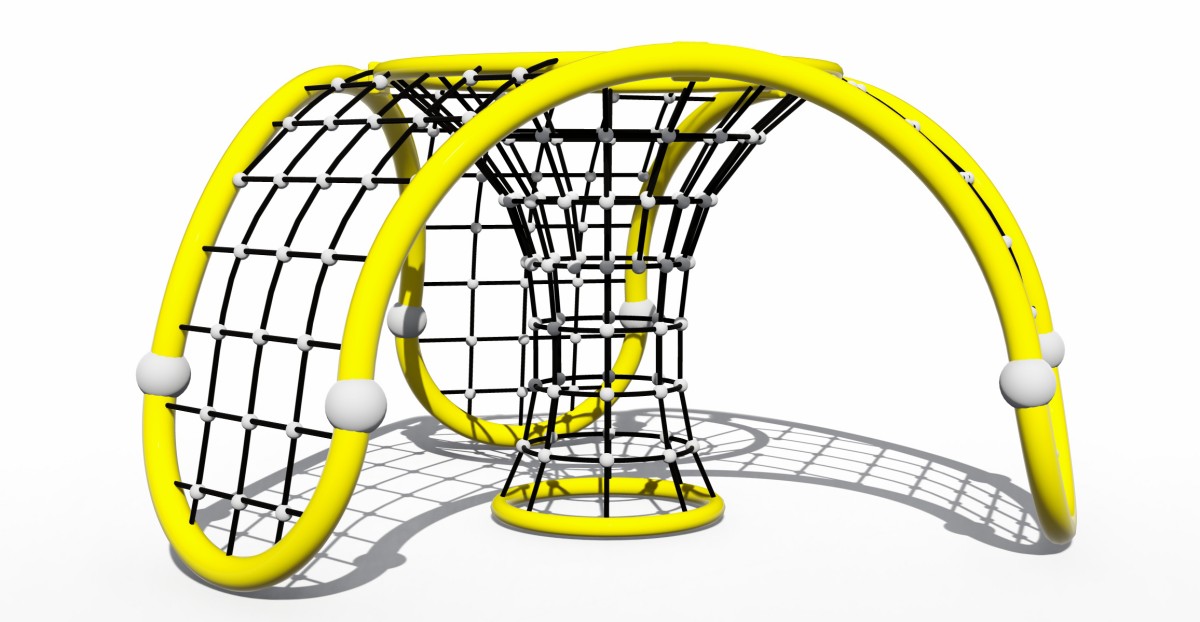 Muestra panor&aacute;mica de Parque Infantil de Escalada Domo-5