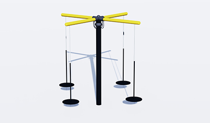 columpio para cuatro personas