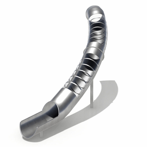 Guías curvas de acero inoxidable