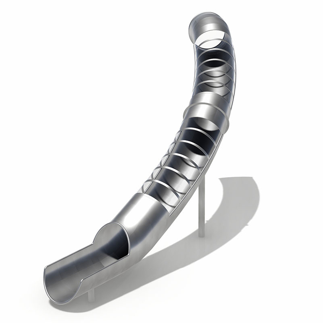 Guías curvas de acero inoxidable