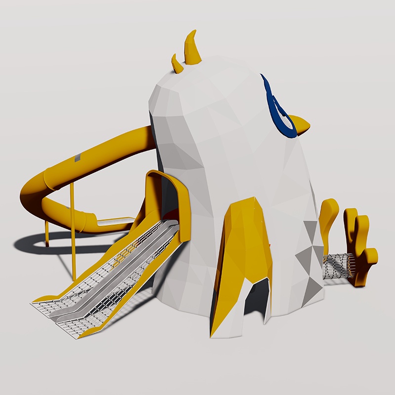Equipo divertido de juegos de mascotas: diapositivas con temática de pollitos
