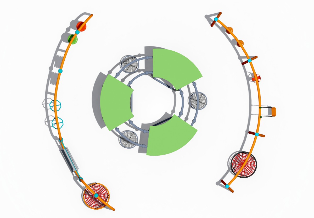 Columpio para parque infantil (5)
