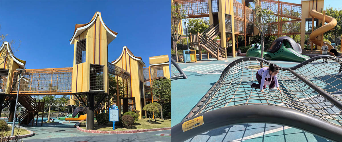 Equipos de juegos infantiles seguros y divertidos para uso comercial