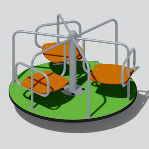 Equipo de rotonda de juegos sensoriales sensoriales al aire libre para niños