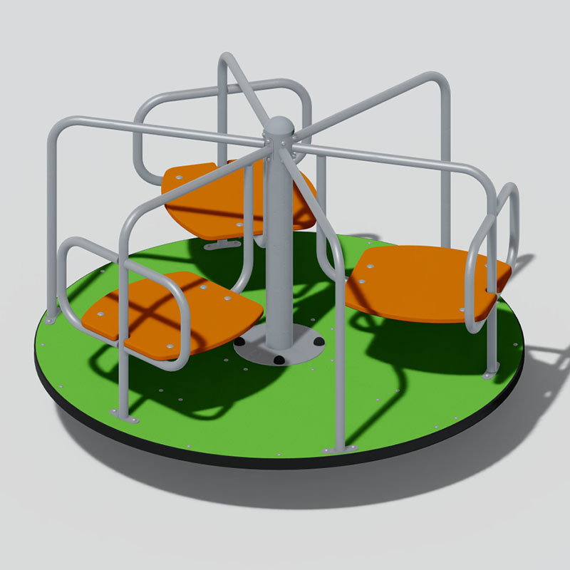 Equipo de rotonda de juegos sensoriales sensoriales al aire libre para niños