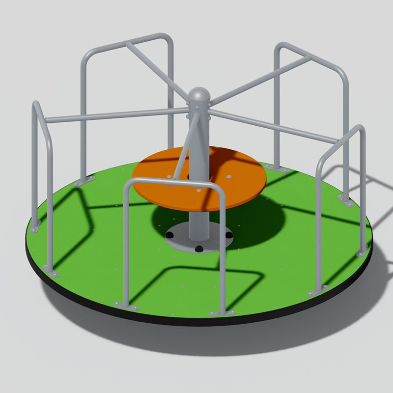 360 ° Equipo de rotonda de juegos lisos de 360 ​​° para niños al aire libre de juegos al aire libre