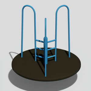 Community Park Essential: rotonda de juegos para niños de bajo mantenimiento