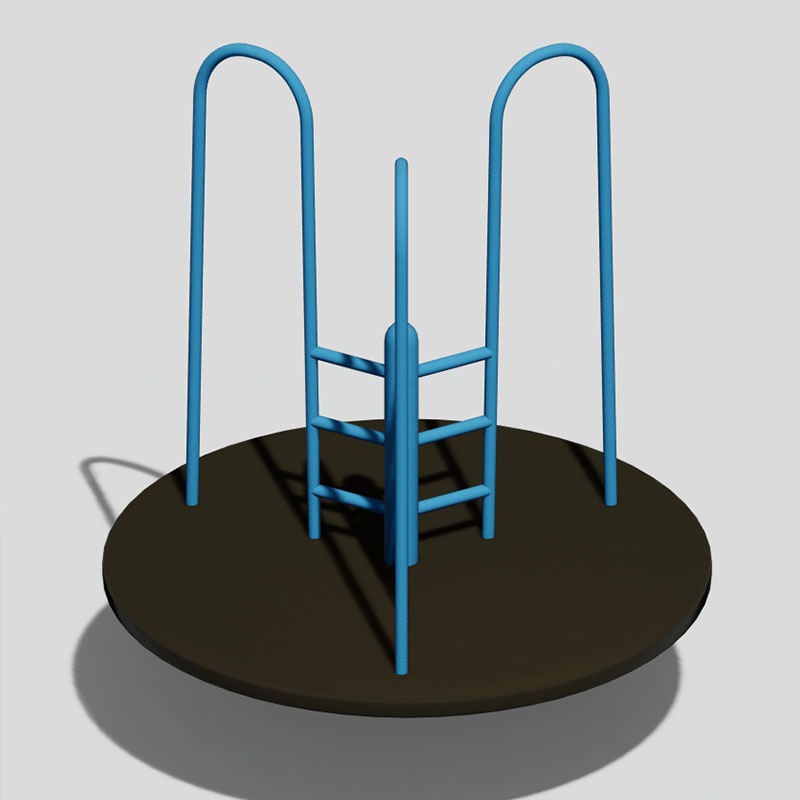 Community Park Essential: rotonda de juegos para niños de bajo mantenimiento