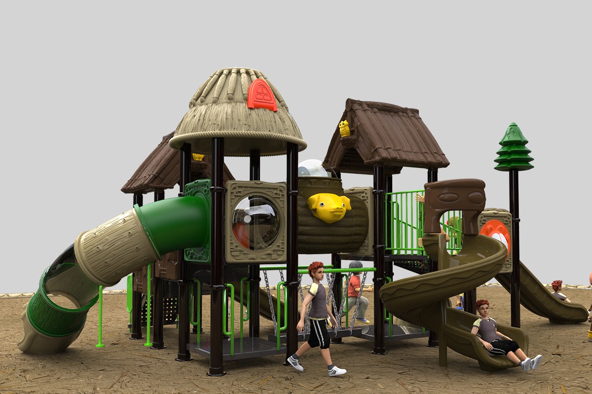 Equipo modular de juegos de diapositivas al aire libre (2)