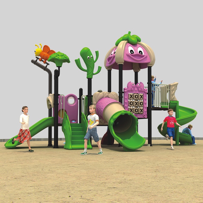 Diapositiva de juegos al aire libre de alto rendimiento para la diversión del bosque