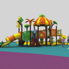 Diapositiva de juegos al aire libre llena de diversión para el juego de bosques infantiles