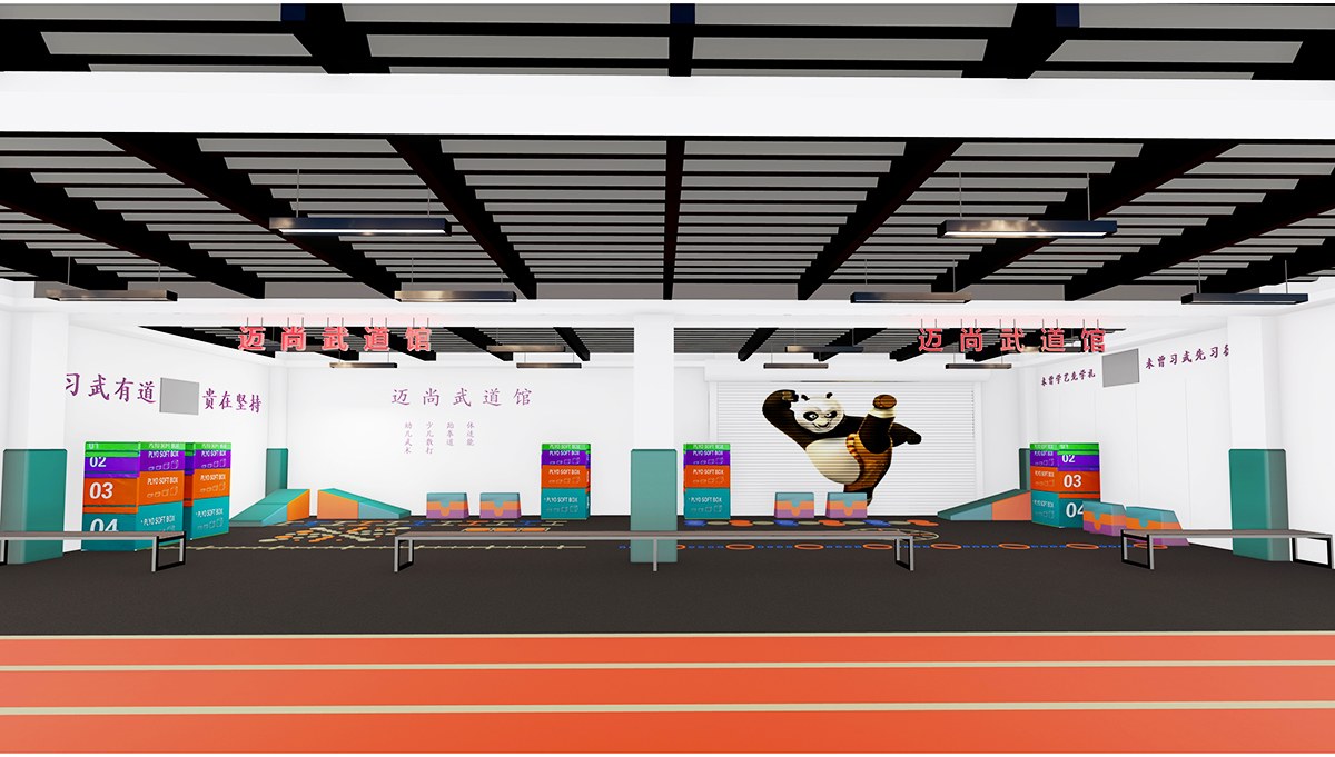 3. Equipo comercial para carreras de obst&aacute;culos en interiores (8)