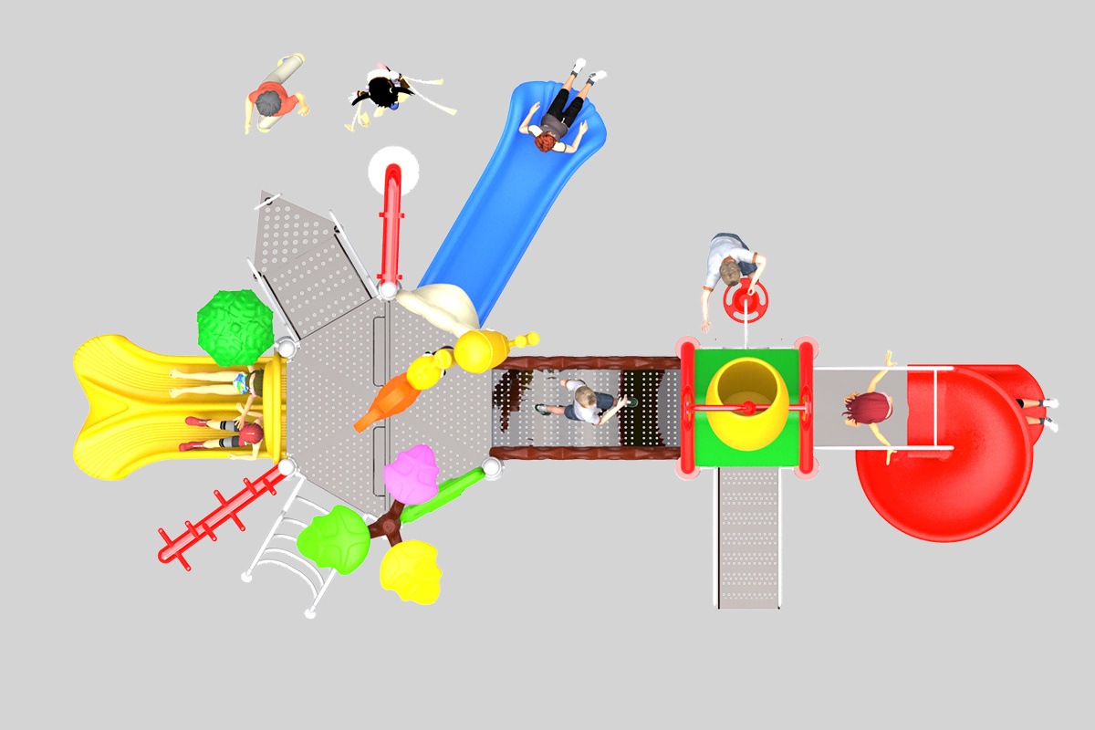 Equipo de juegos del parque acuático (1)