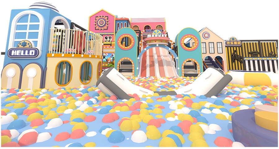 C&oacute;mo construir un patio de juegos interior con laberinto (4)