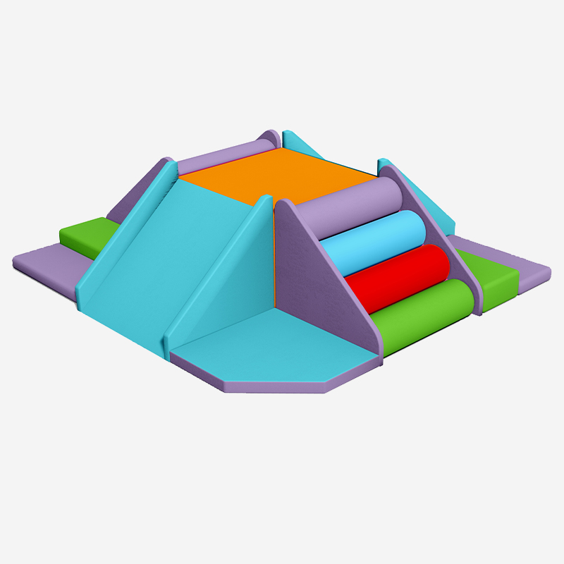 Equipo modular de juego suave para interiores para espacios pequeños