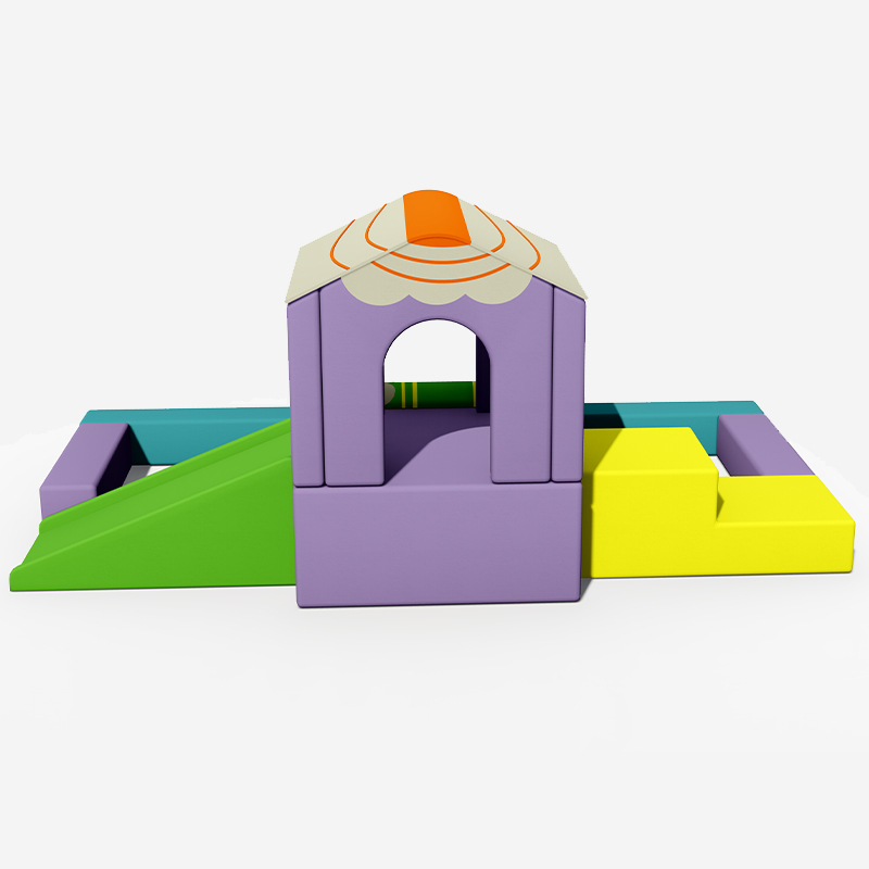 Casa de escalada con acolchado suave: equipo de juego suave para interiores 