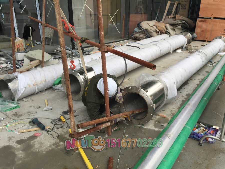 Fabricante de toboganes de acero inoxidable + tobogán grande + tobogán