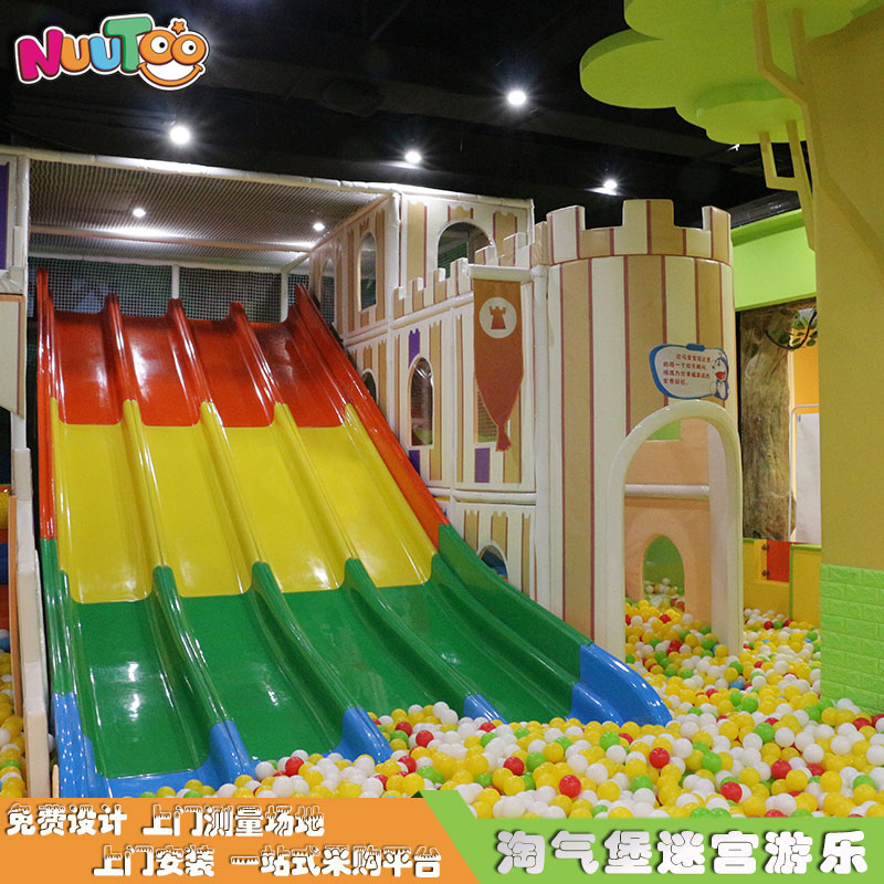 Naughty Castle Paradise Castillo travieso para niños, diseño de laberinto, equipo de juego para juegos interior LE-TQ003