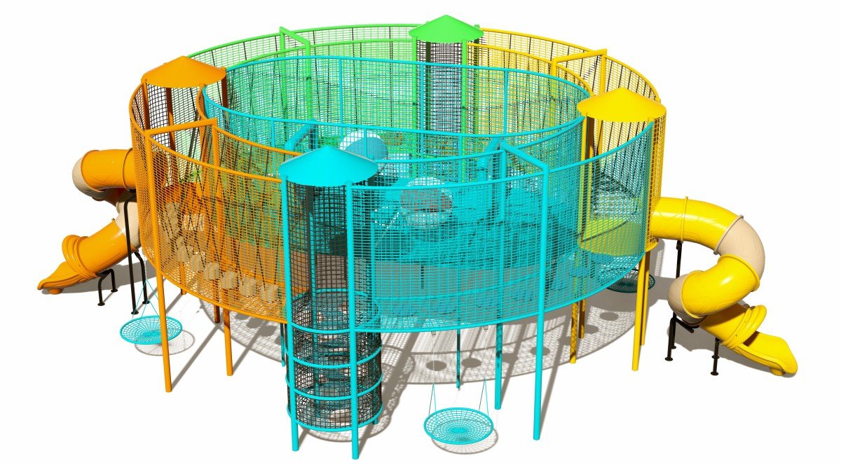 8. cuerda para equipo de juegos infantiles -2