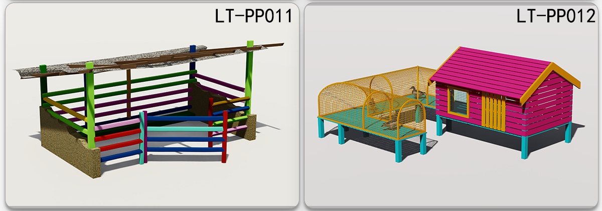 Patio de aves de corral Playground (3) 