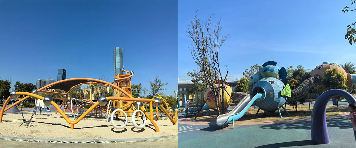 Equipos de juegos infantiles seguros y divertidos para uso comercial