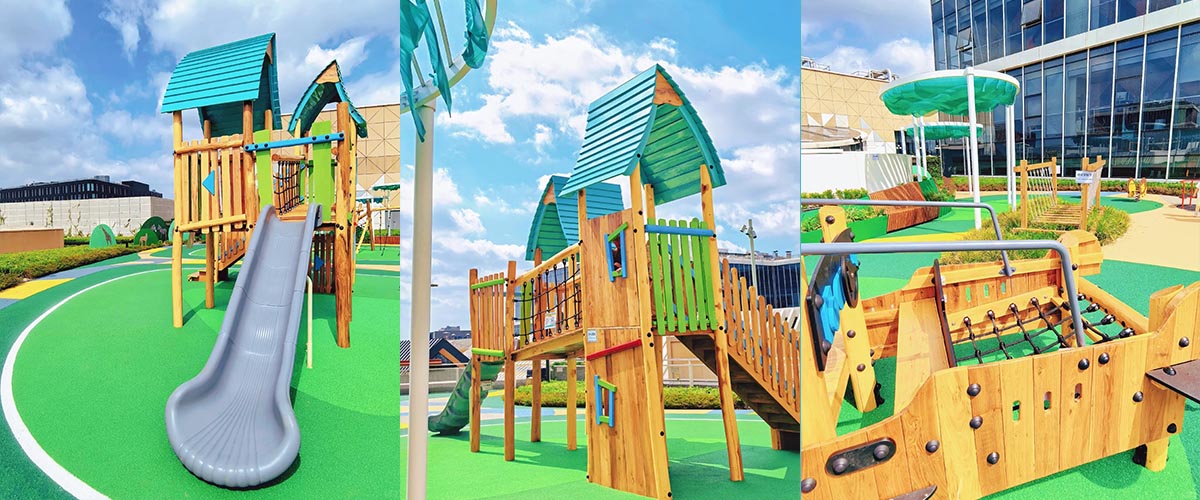 Equipos de juegos infantiles seguros y divertidos para uso comercial