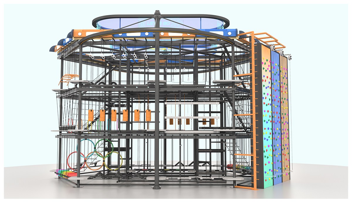 5.Curso de cuerdas altas en interior para Team Building (4)