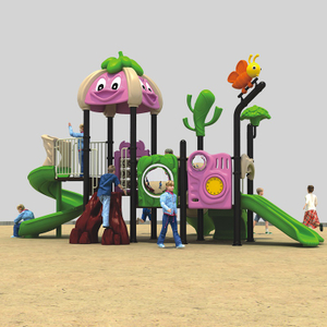 Diapositiva de juegos al aire libre de alto rendimiento para la diversión del bosque