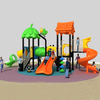 Tablero interactivo de juegos infantiles con tema de aventura forestal