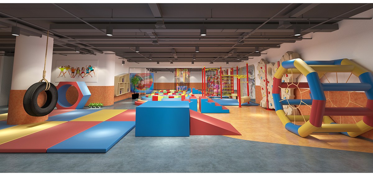 8. Carrera de obst&aacute;culos cubierta para entretenimiento familiar (7)